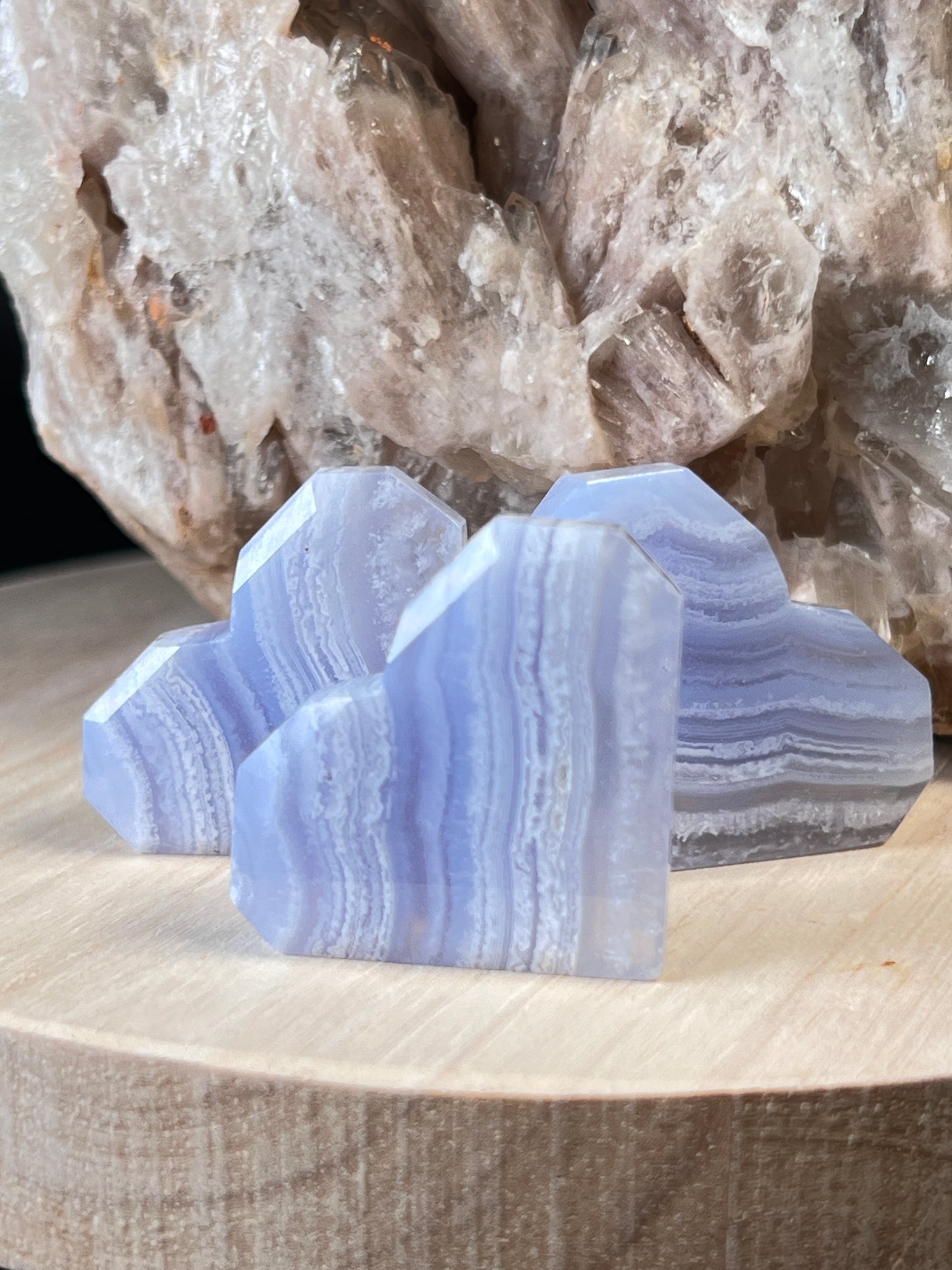 Crystal Heart Carvings
