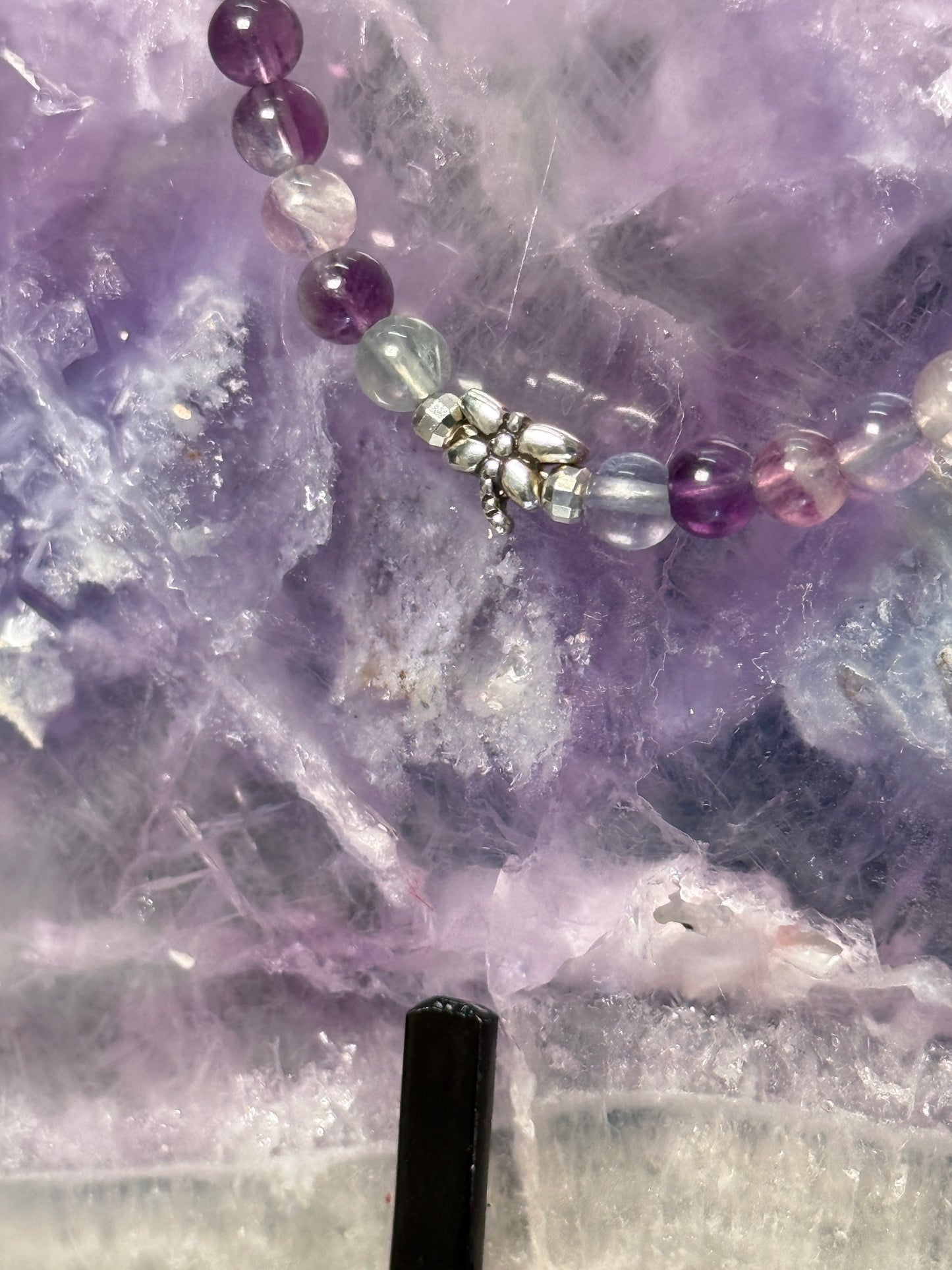 The Achiever Collection: Fluorite Dragonfly Anklet