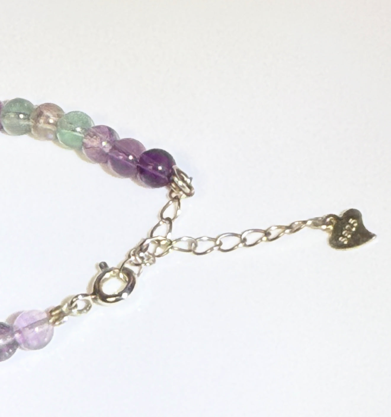 The Achiever Collection: Fluorite Dragonfly Anklet