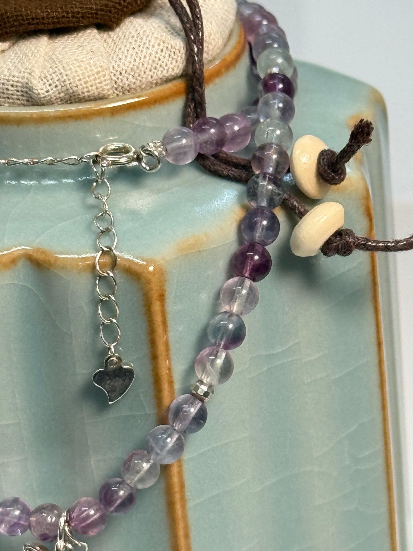 The Achiever Collection: Fluorite Dragonfly Necklace